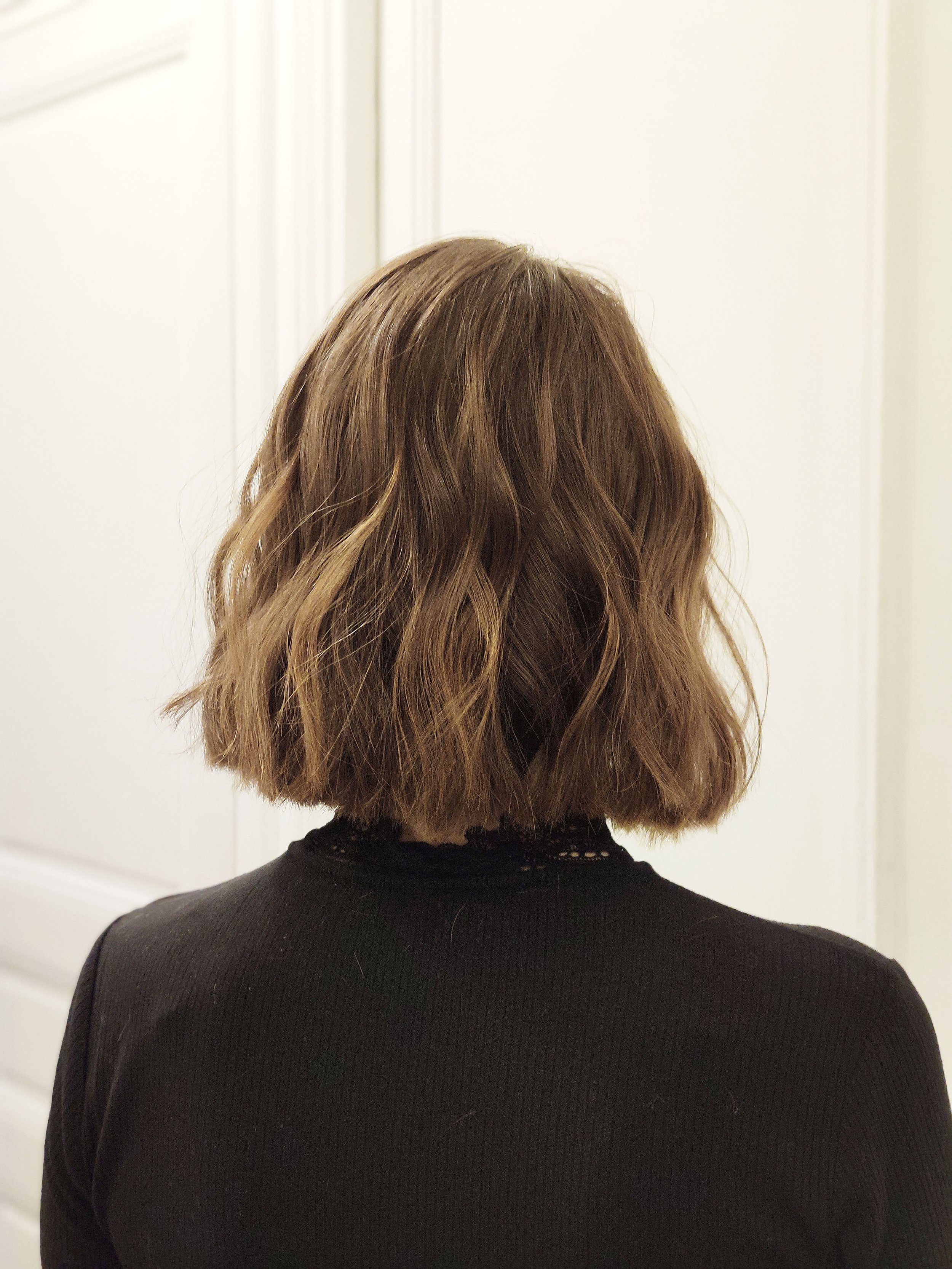 Frange Carré Wavy Cheveux Fins