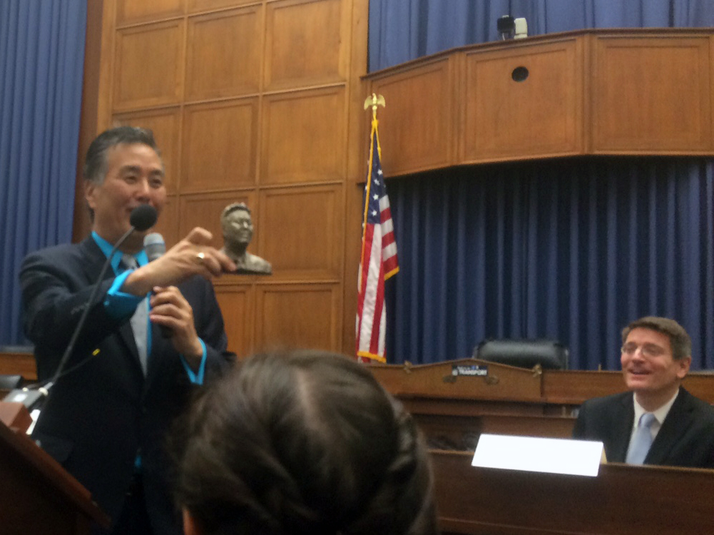 Congressman Mark Takano was 3D scan and 3D printed by Davide Prete   