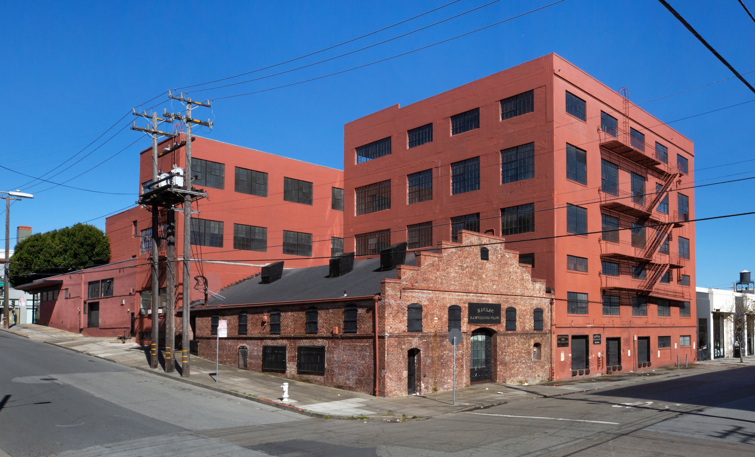 View Looking Northwest towards Maclac Former Paint Factory Building D © Billy Hustace.jpg