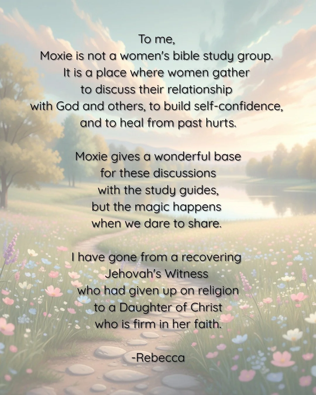 Take a look at this Moxie testimony!