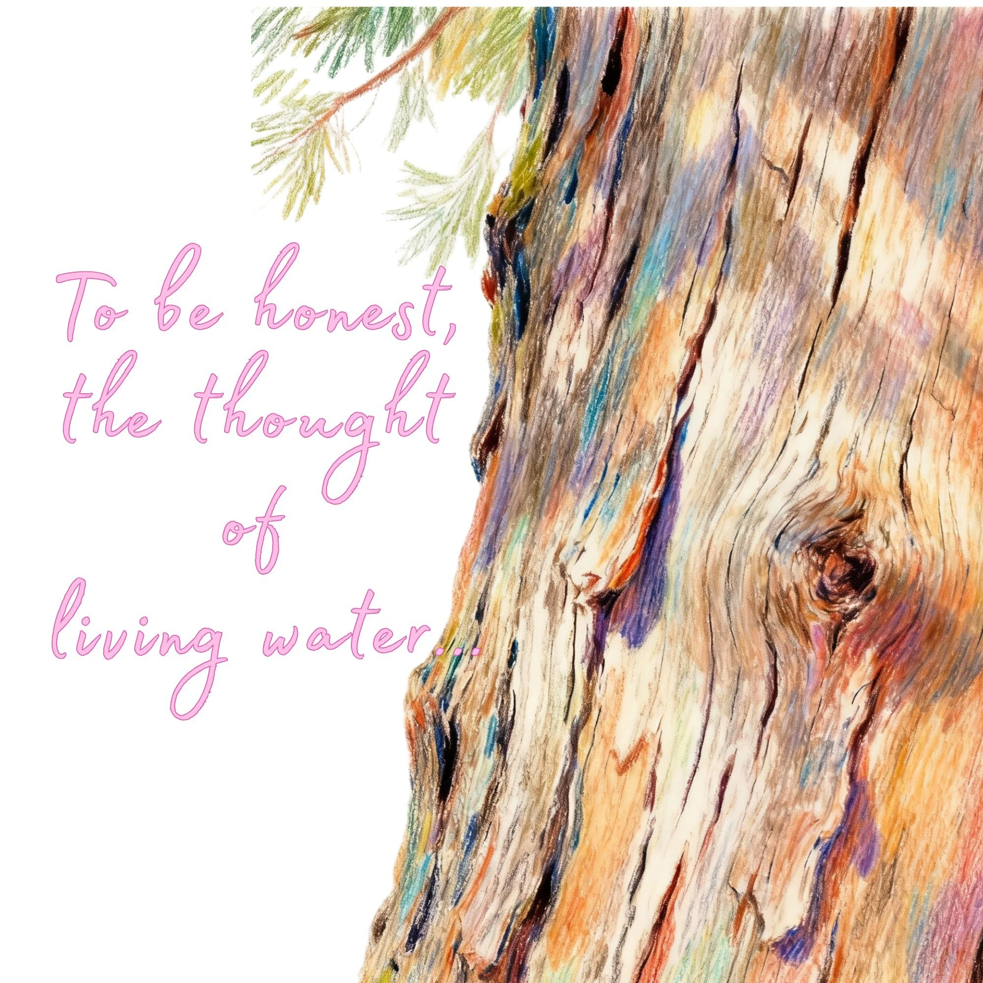 What stirs in you when you think about living water?

#Thirst #Livingwater #John4 #Biblestudy