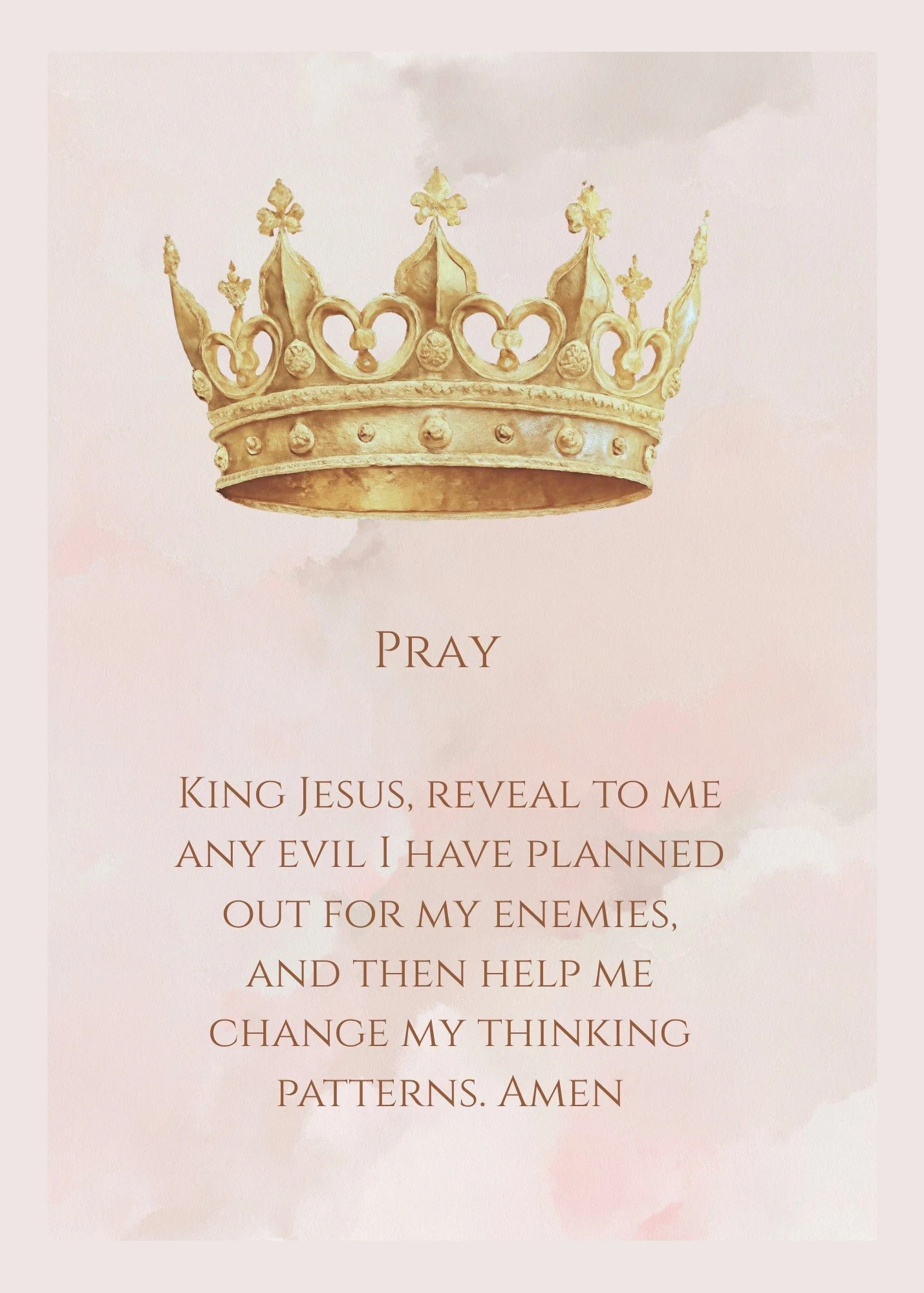 Lord, search my heart. Change my thinking. Make me more like You.

#moxieministries #youareaqueen