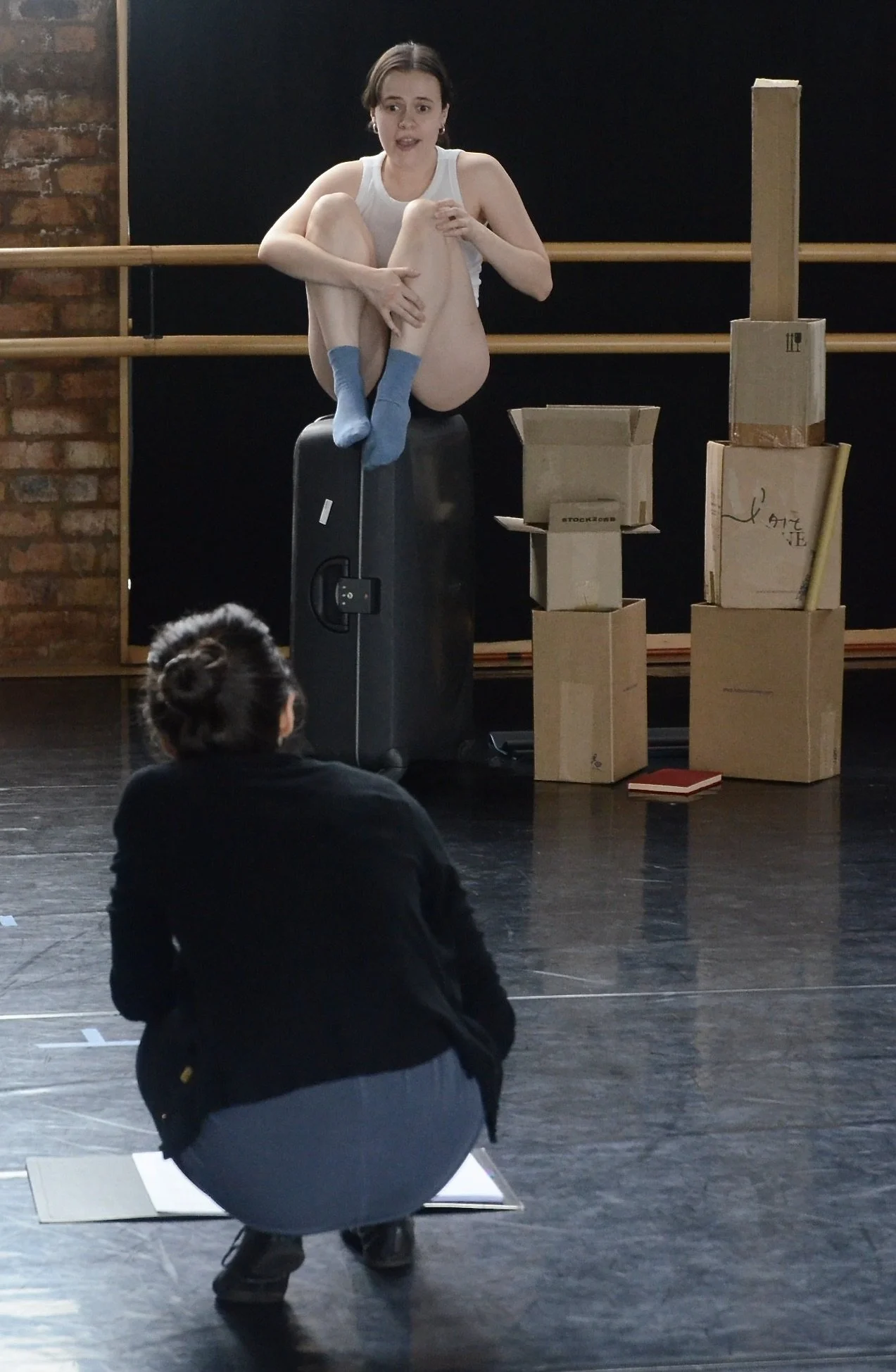 Rehearsal and production pics for A Girl Called Owl