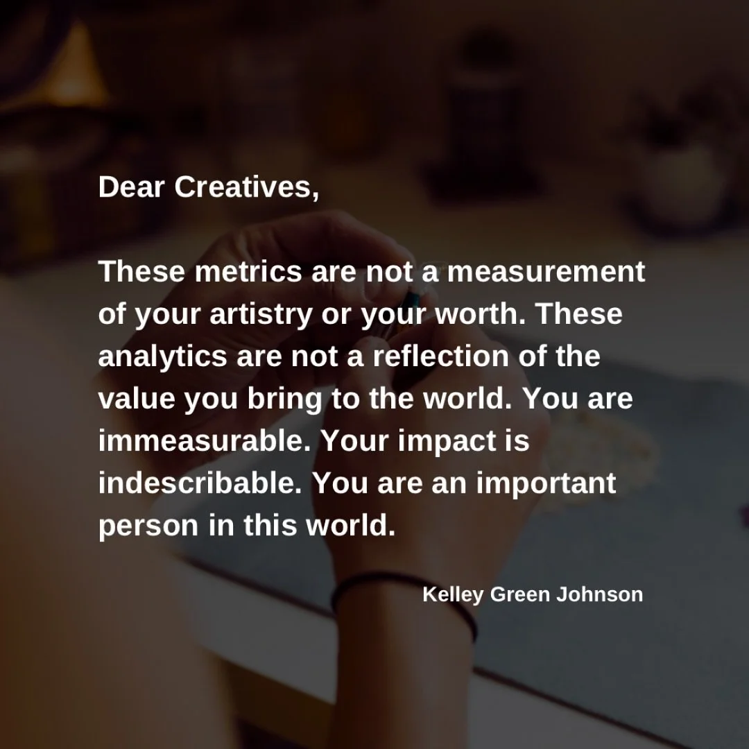 And don&rsquo;t you forget it! 💚
Let this loving reminder serve as a virtual hug to the person who has forgotten that they bring value to the world, even when the internet doesn&rsquo;t recognize it.

Please continue to share what you have to offer 