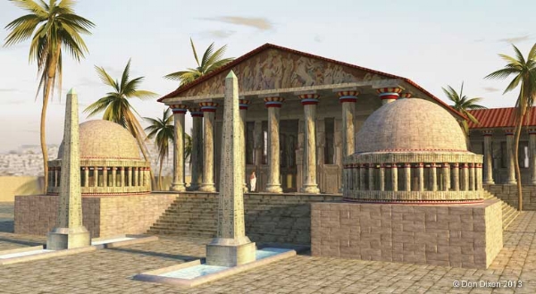 The entrance to the Caesarium