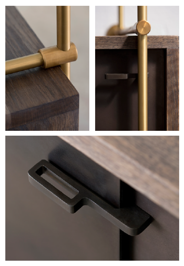 details of Collector's Shelving System
