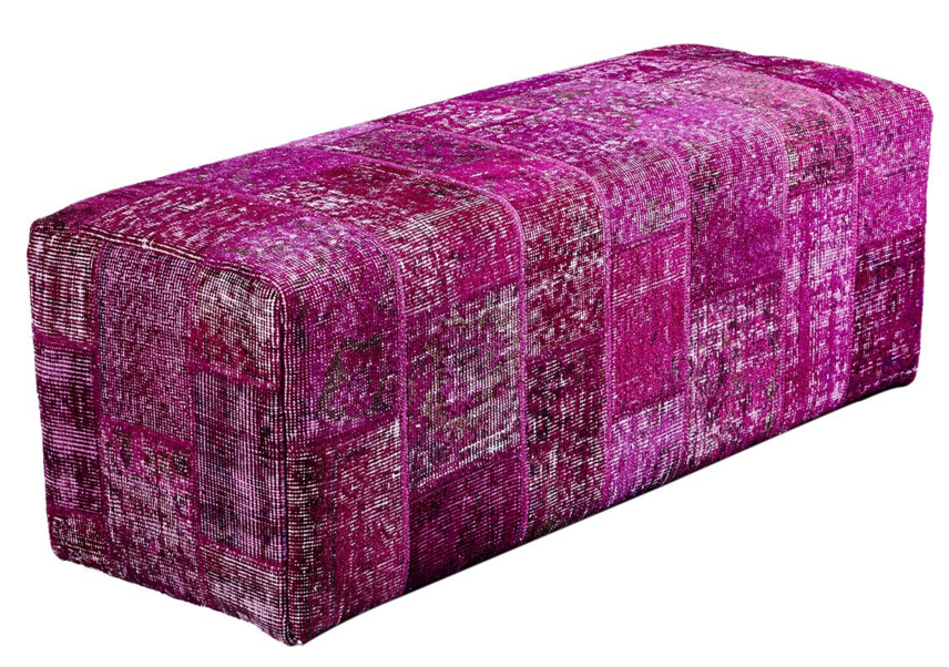 Ildiz Family Patchwork Vintage Rug Benches