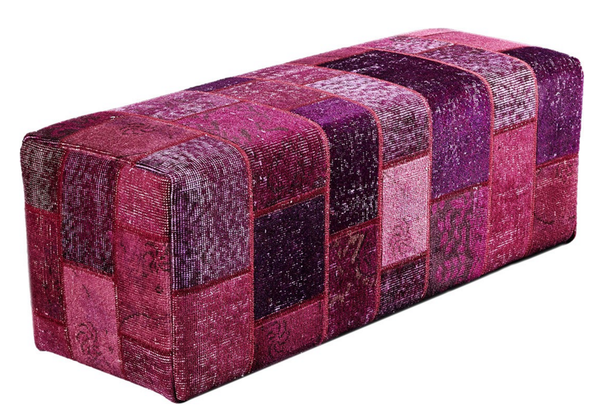 Ildiz Family Patchwork Vintage Rug Benches