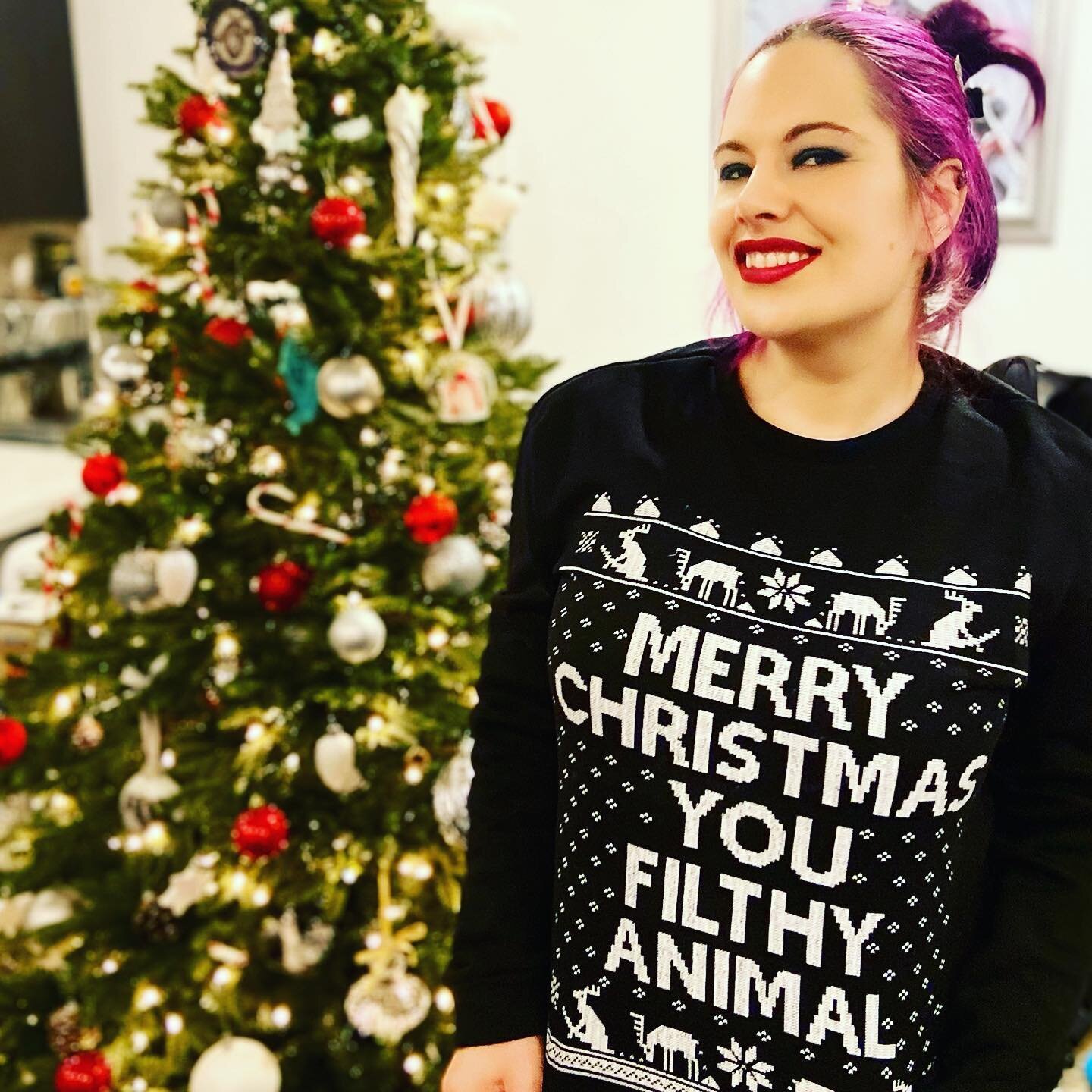 Merry Christmas ya filthy animal

.
.
.
#merrychristmas #merrychristmas🎄 #merrychristmas2020 #christmastree #christmas #uglychristmassweater #uglysweater #xmas #christmastime #sweaterweather #happyholidays #sweater #holidays #christmasspirit #holida