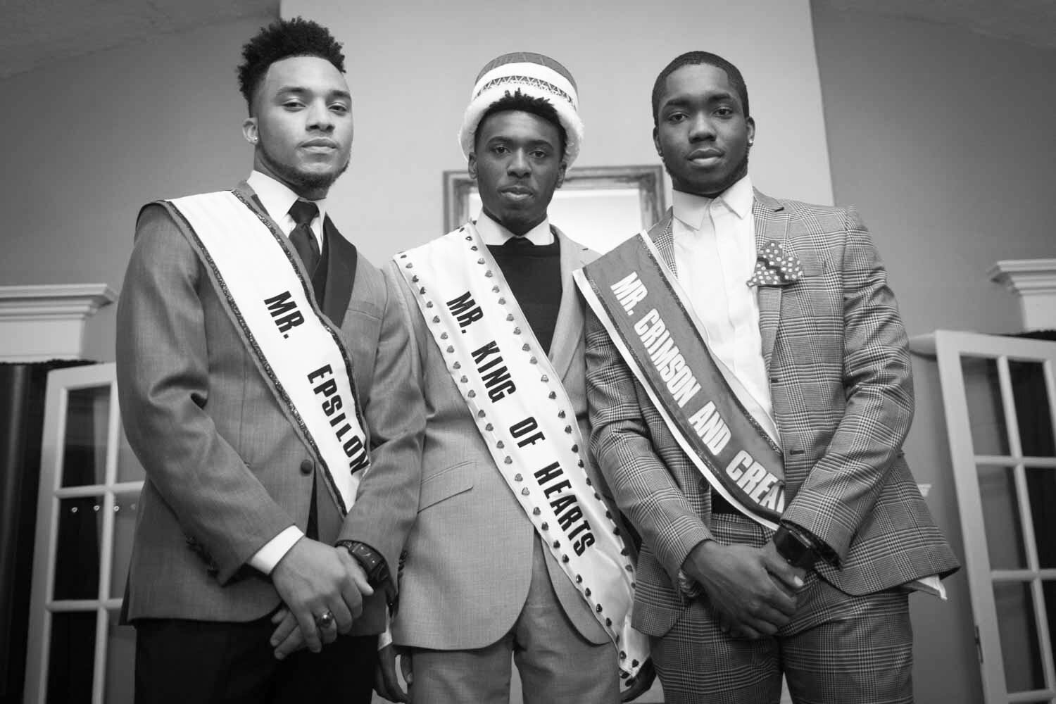 Terrell Stanley, Tyler Brumfield, and Akin Bamidele