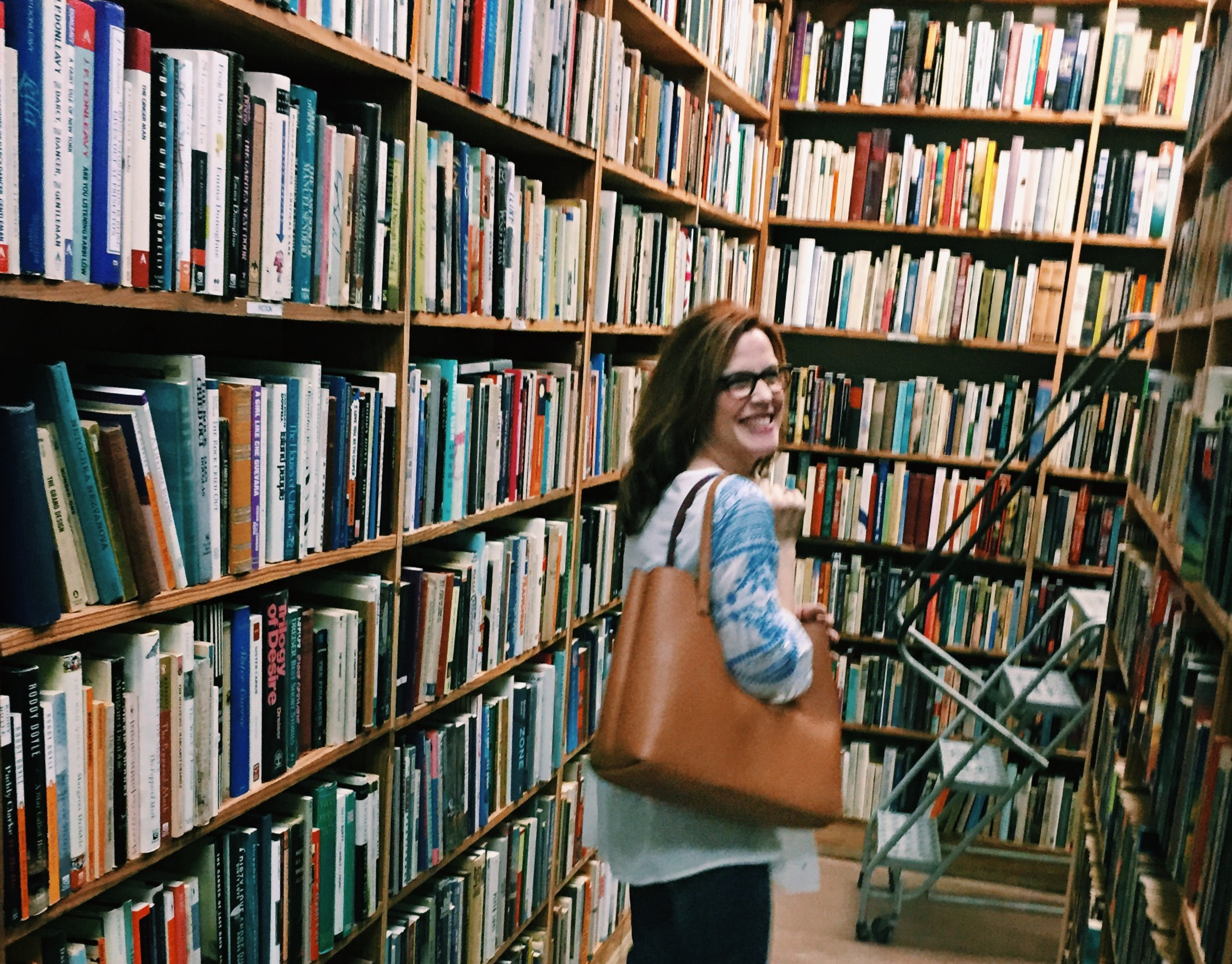shoutout the fact that this blurry thang is the only books photo I had but that's ok because it features my adorable mom