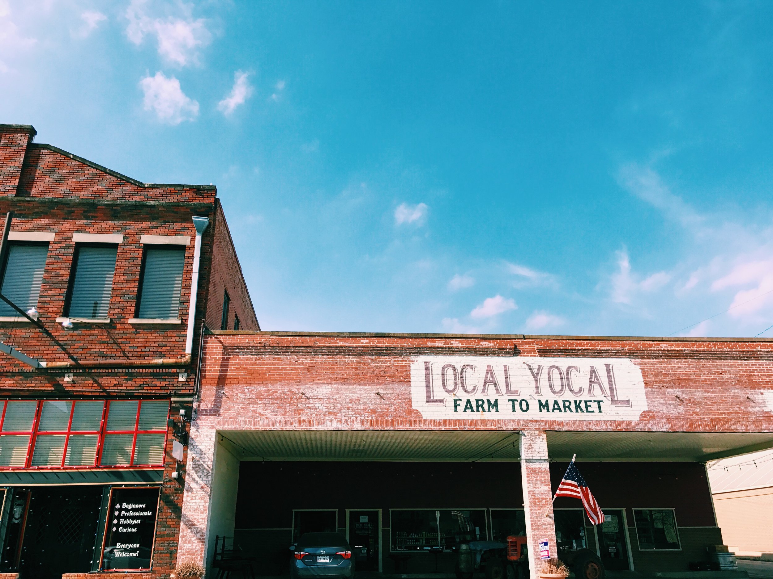 shoutout my iPhone and McKinney Square