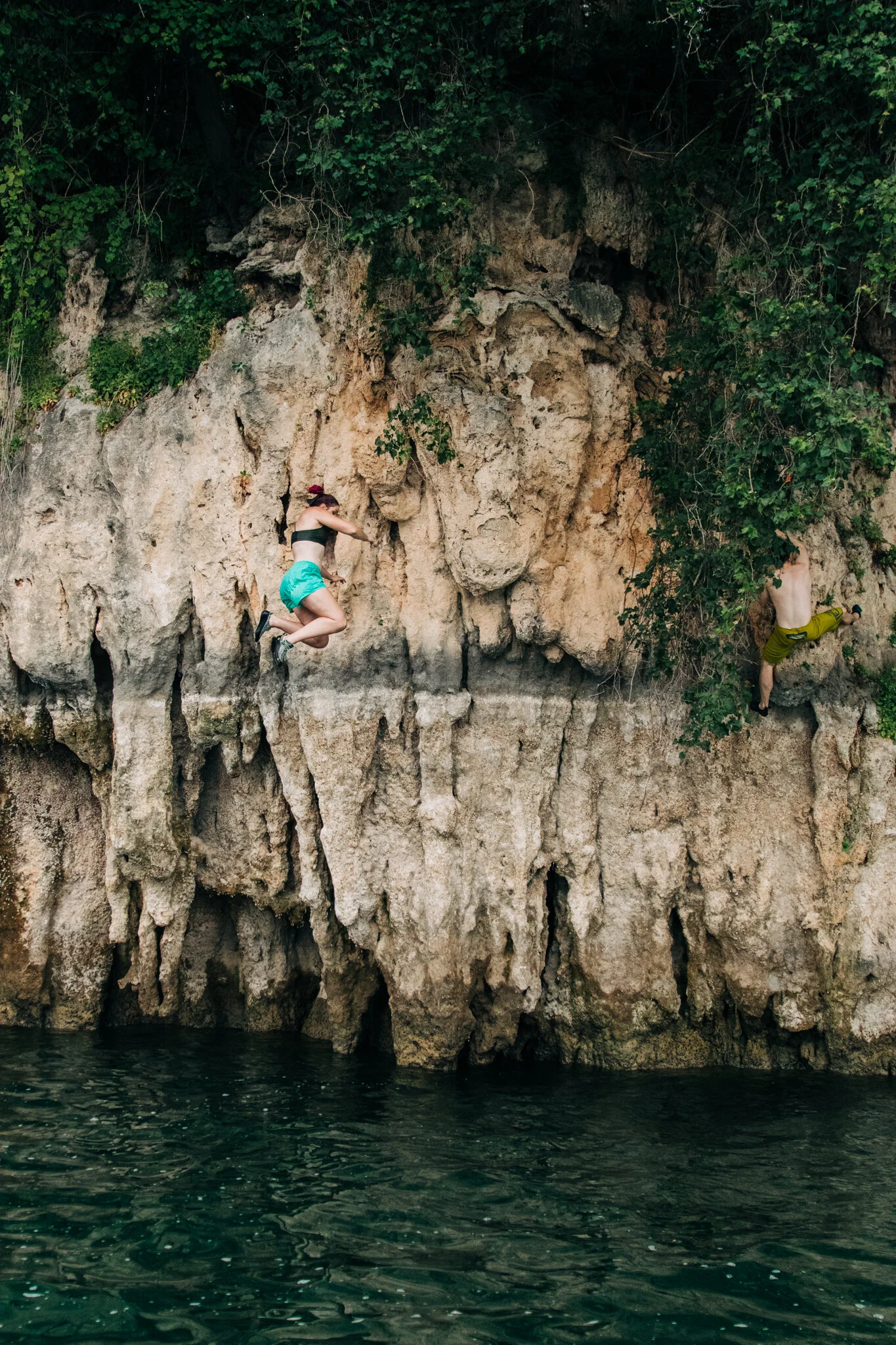 Deep Water Soloing