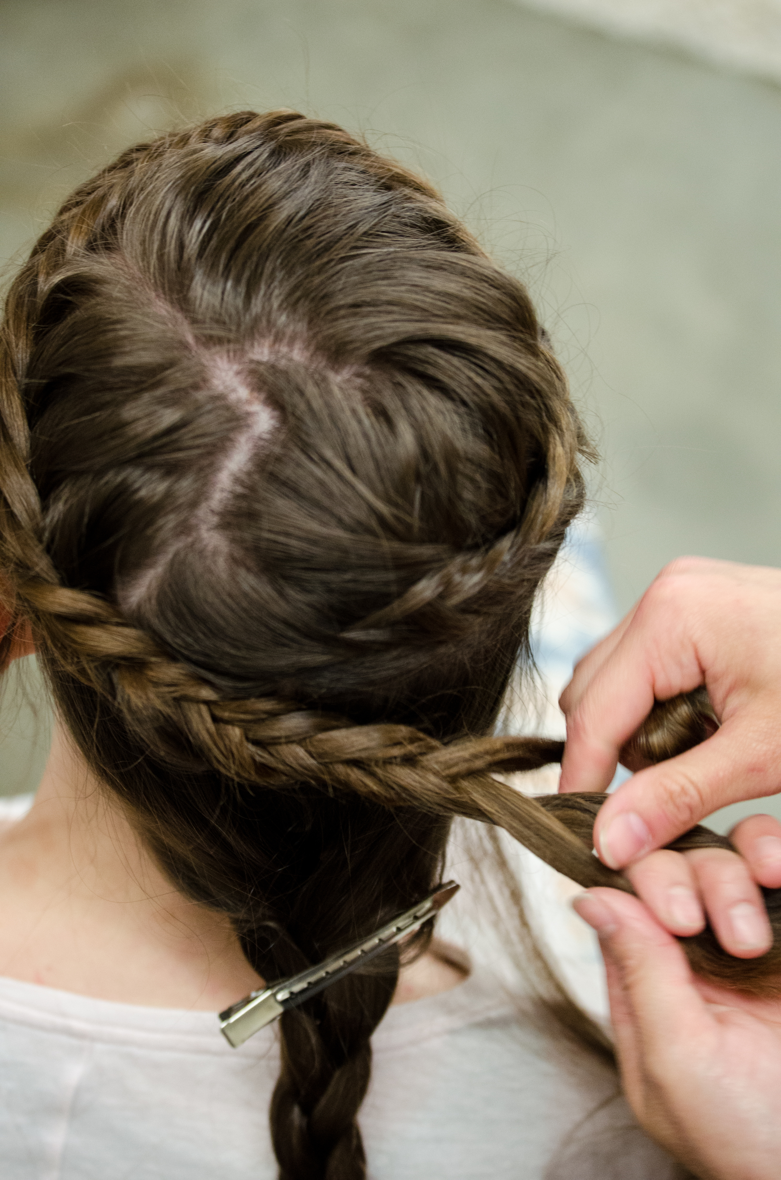 Fishtail Crown Braid