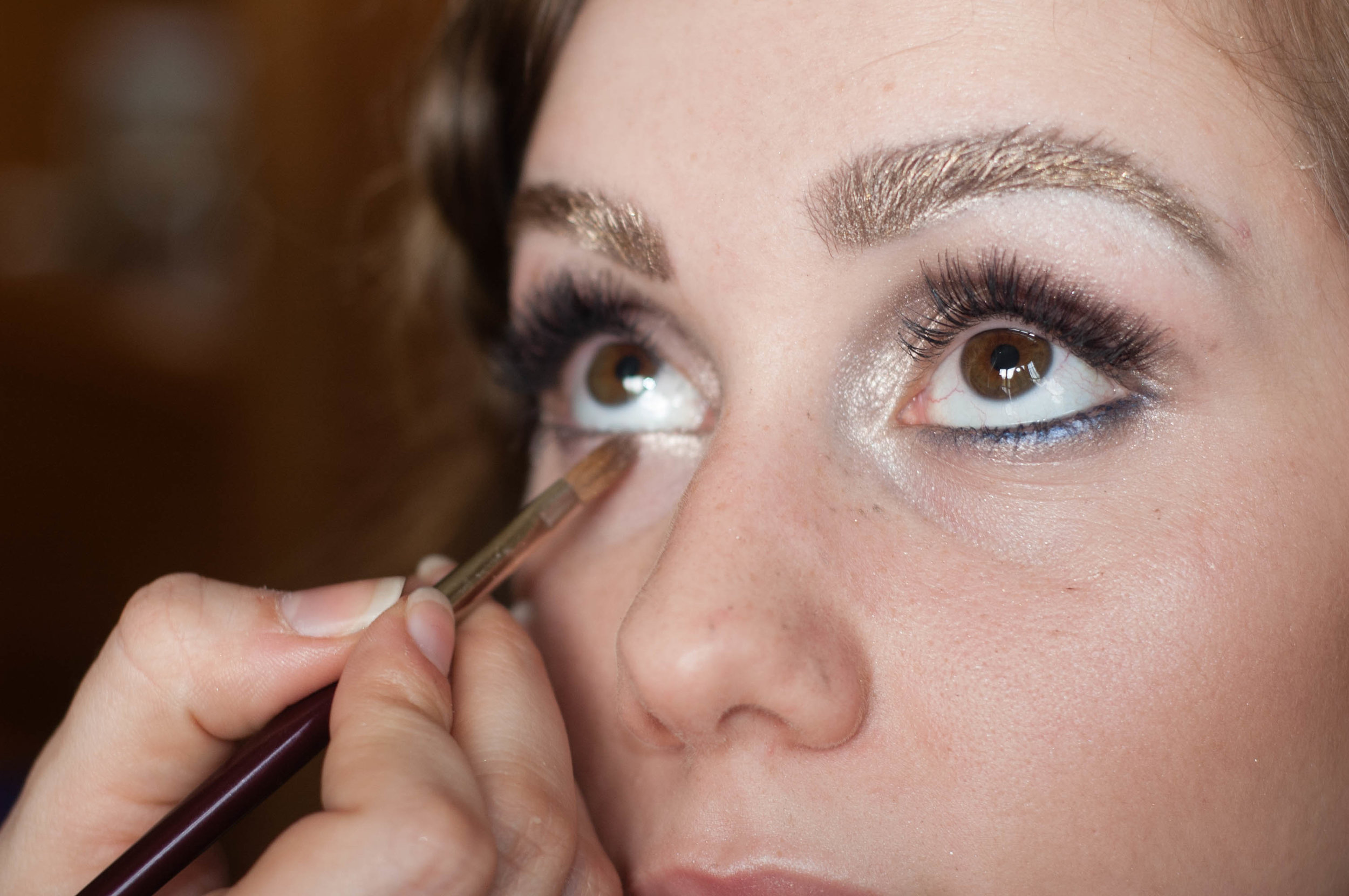 Gold Brows Makeup Tutorial