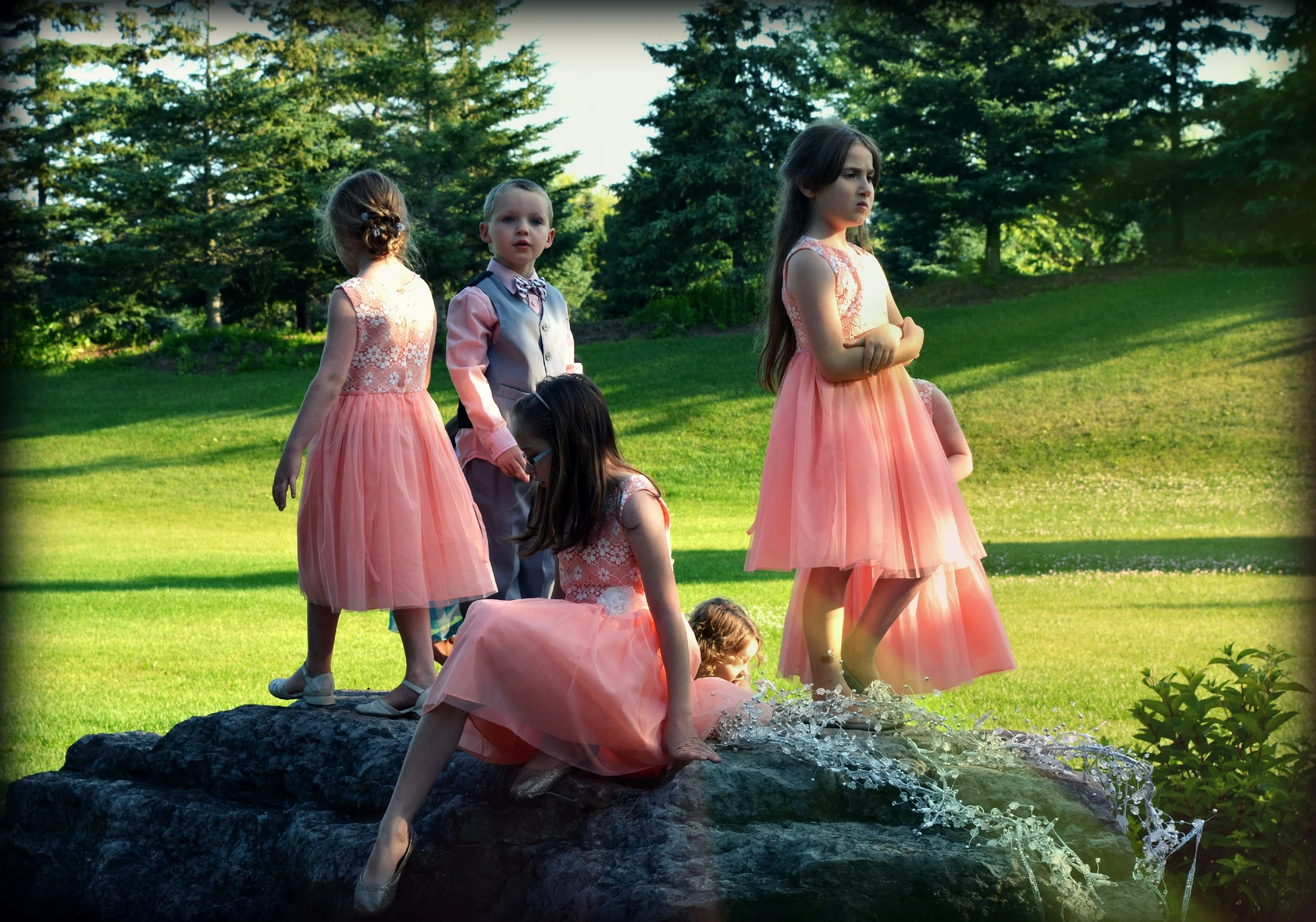 How to Get a Bunch of Kids Ready for a Wedding