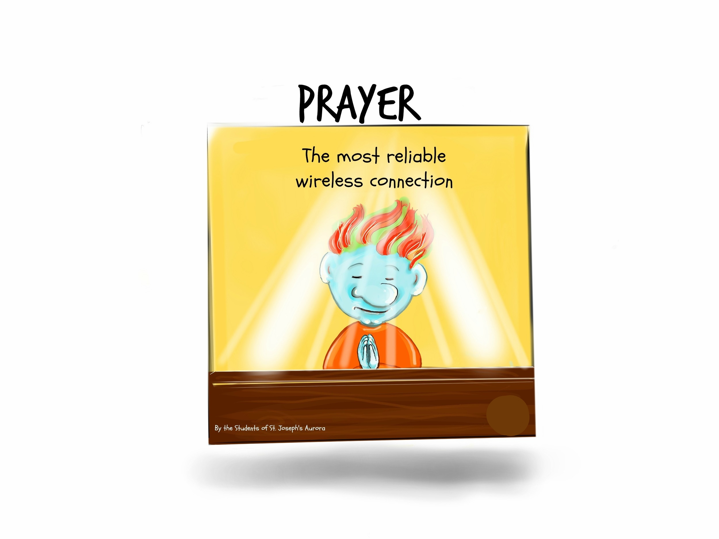 This comic was inspired by the students of Saint Joseph - Catholic elementary school in Aurora Grades 4-8