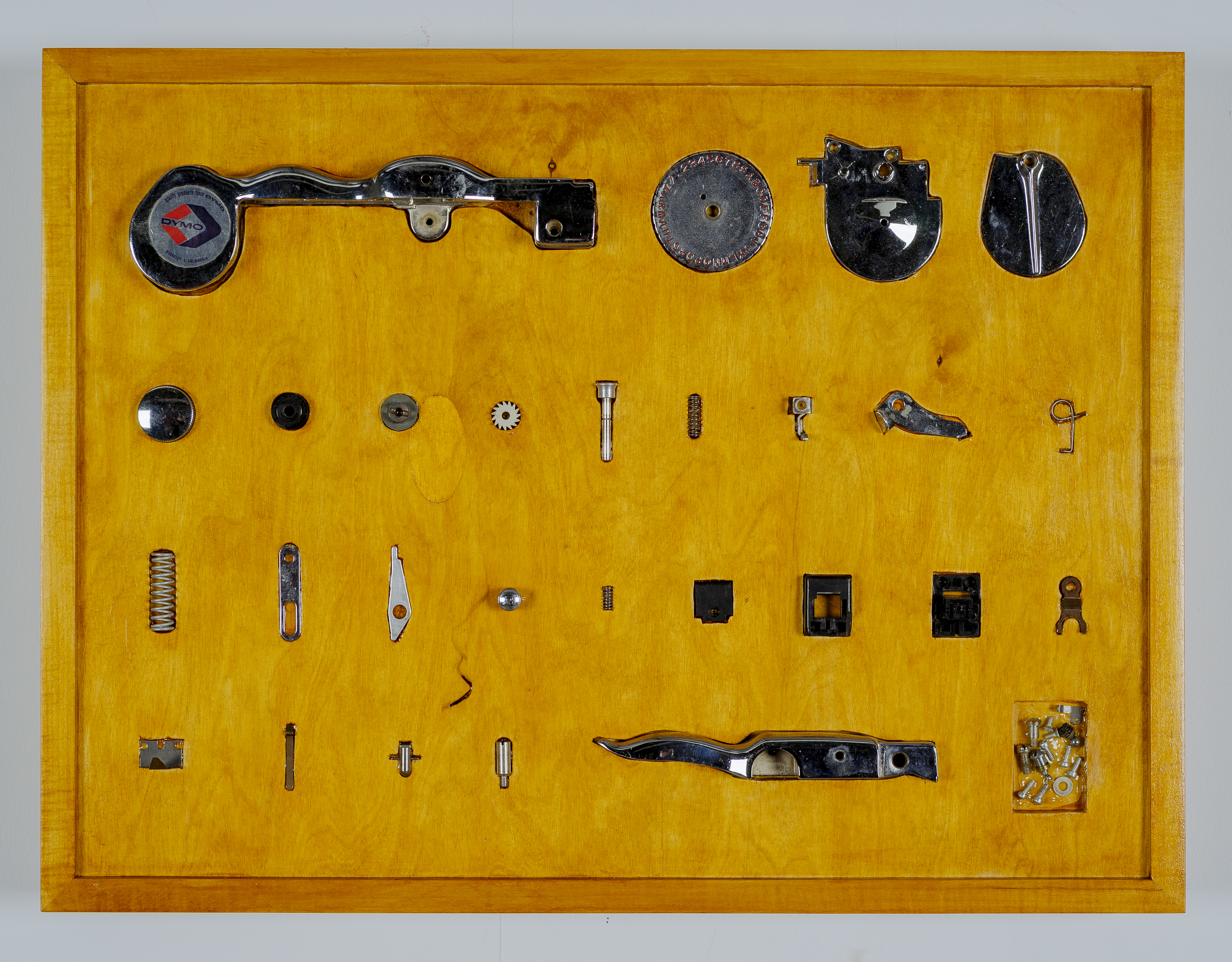 Dymo-mite | H. 17" W. 25" | Found object | Year: 2015 | Photo: Phillip Mudd