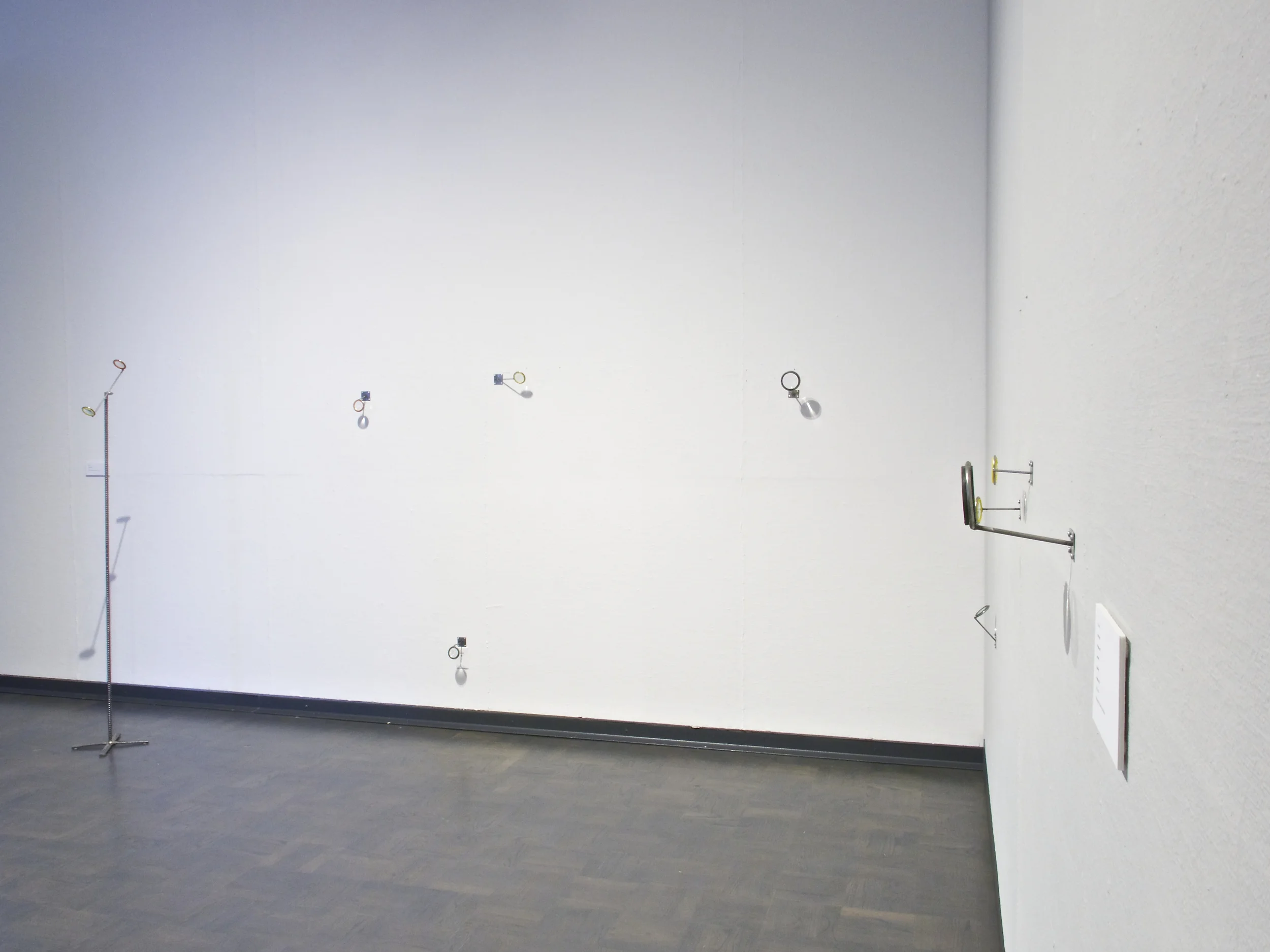 Explorations &nbsp; |&nbsp; Gallery Installation &nbsp; |&nbsp; Steel, re-bar and magnifying glass &nbsp; |&nbsp; 2014