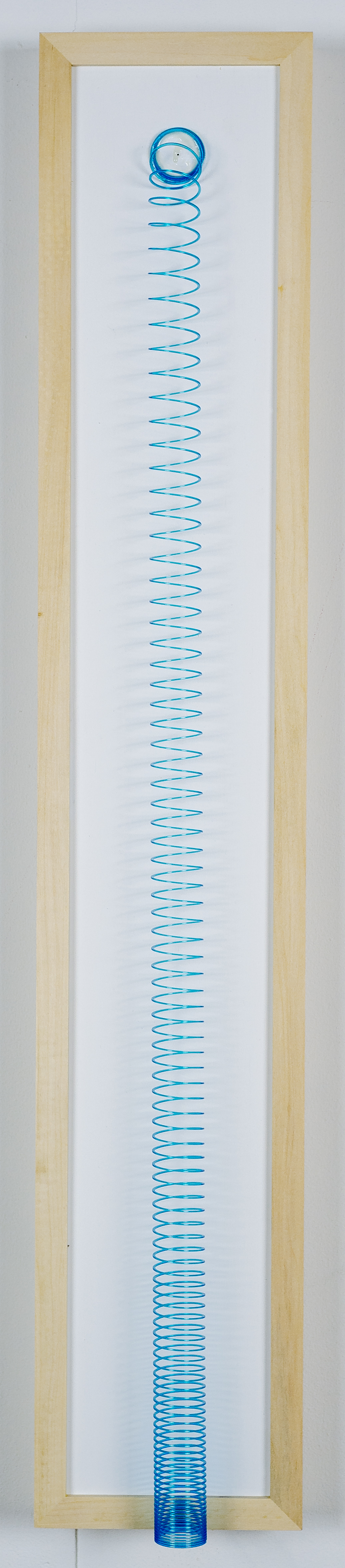 Slinky | H. 34" W. 9" | Found object | Year: 2015 | Photo: Phillip Mudd