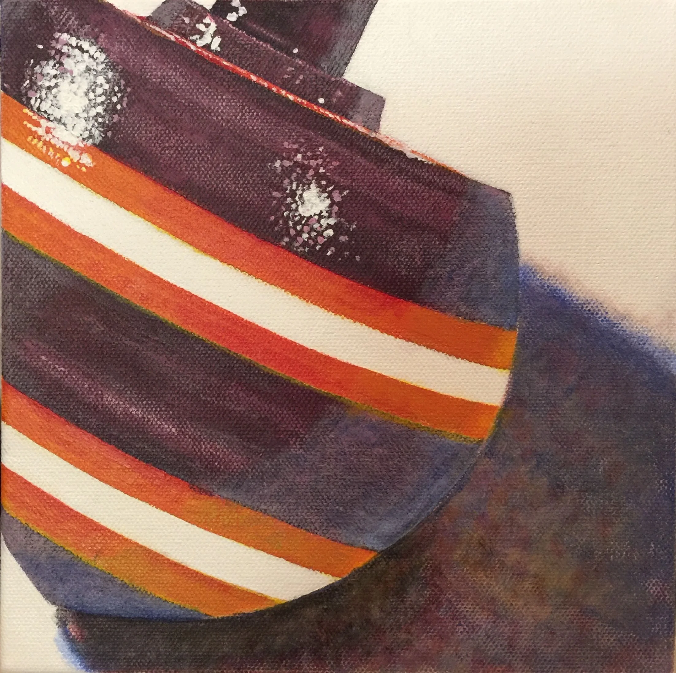 Top #1 | H. 8" W. 8" | Acrylic on canvas | 2016