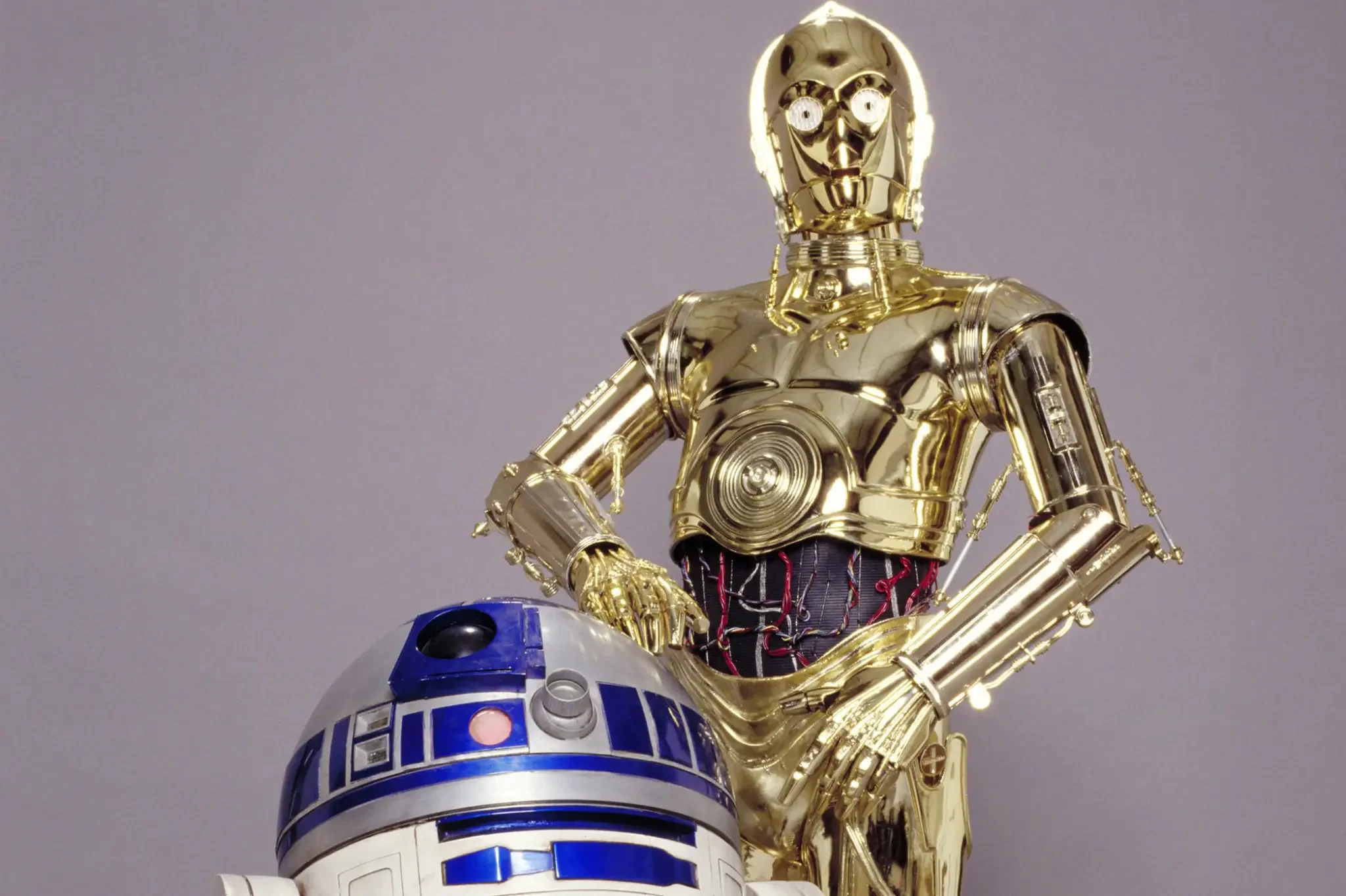 Kenny Baker as R2D2, and Anthony Daniels as C-3PO Twentieth Century-Fox 