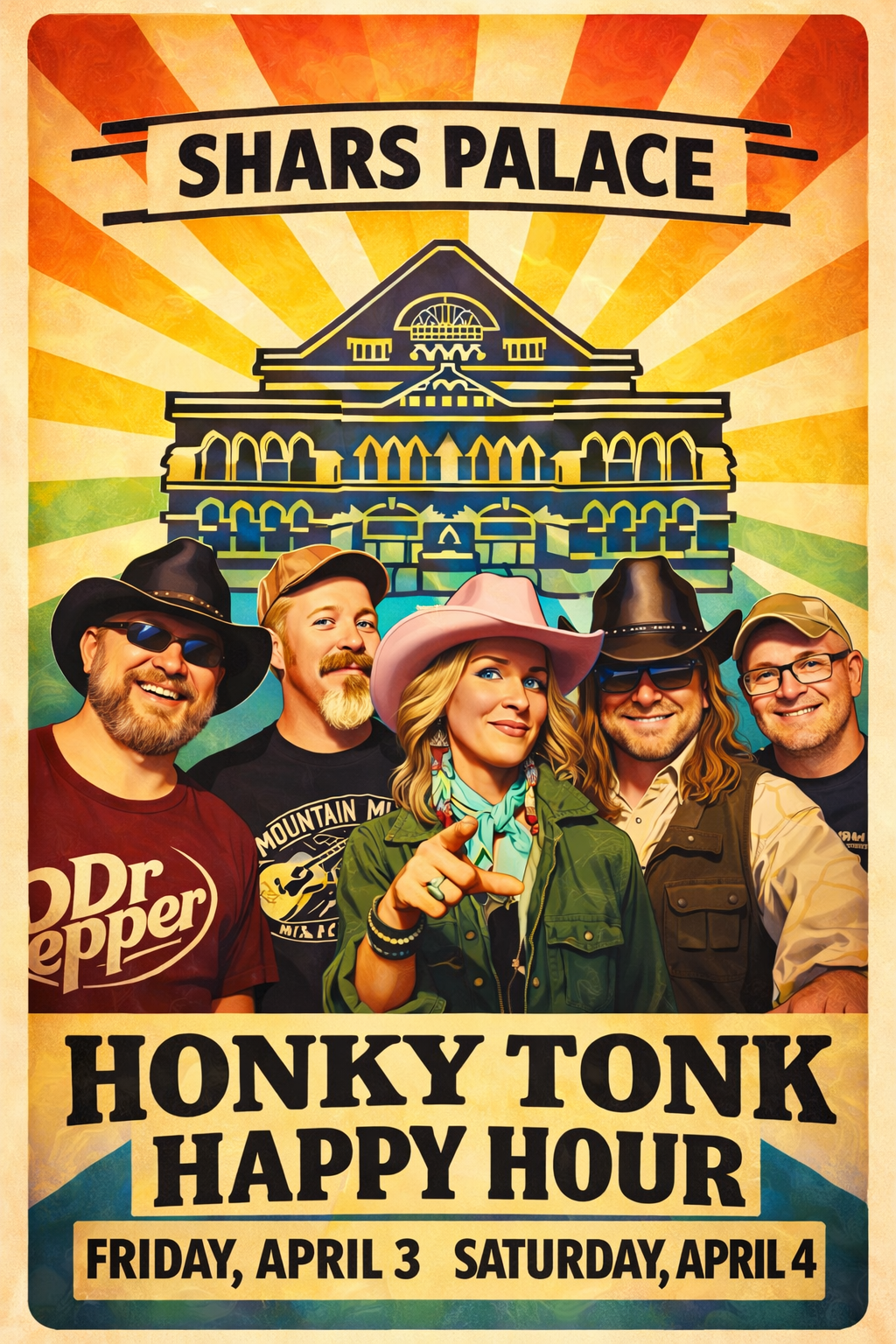 Shar's Country Palace - Honky Tonk Happy Hour. 