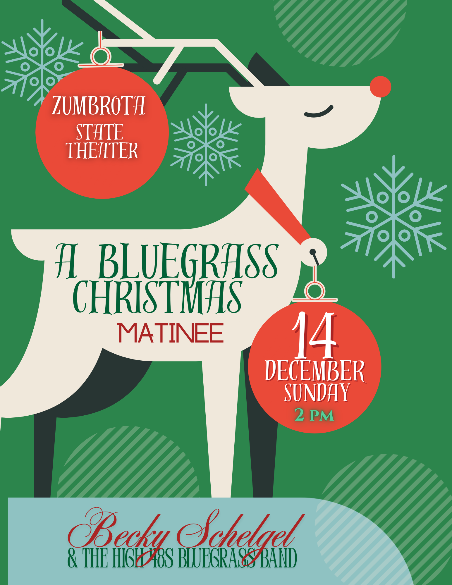 Sacred Heart, Duluth MN.  A Very Merry Bluegrass Christmas, with Becky &amp; The 48s!