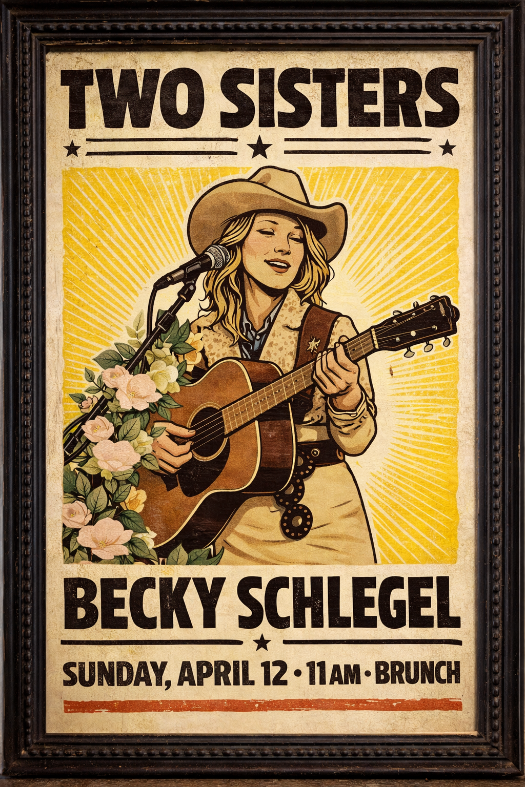 Becky Schlegel            Sunday Brunch!! Two Sisters Kitchen in Oronoco