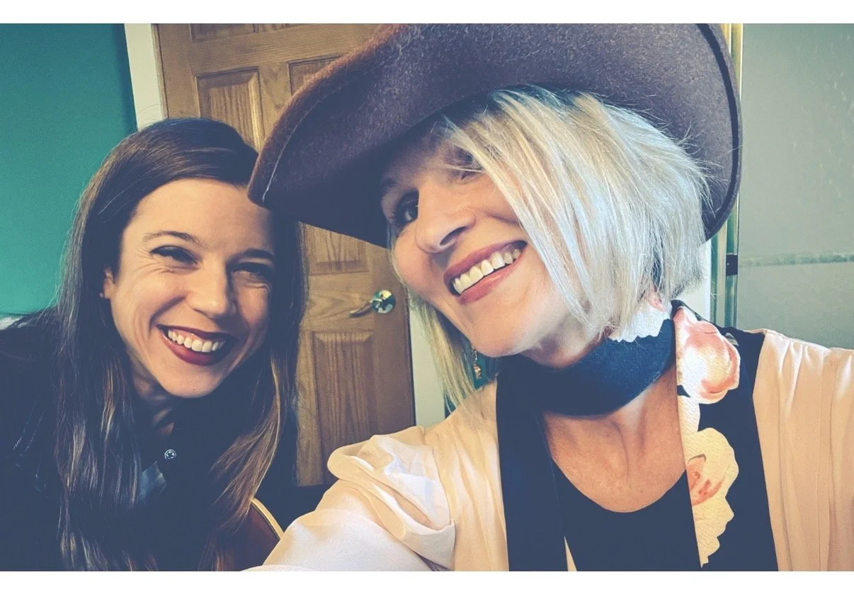 Becky Schlegel with Sarah Morris - Two Sisters in Oronoco!