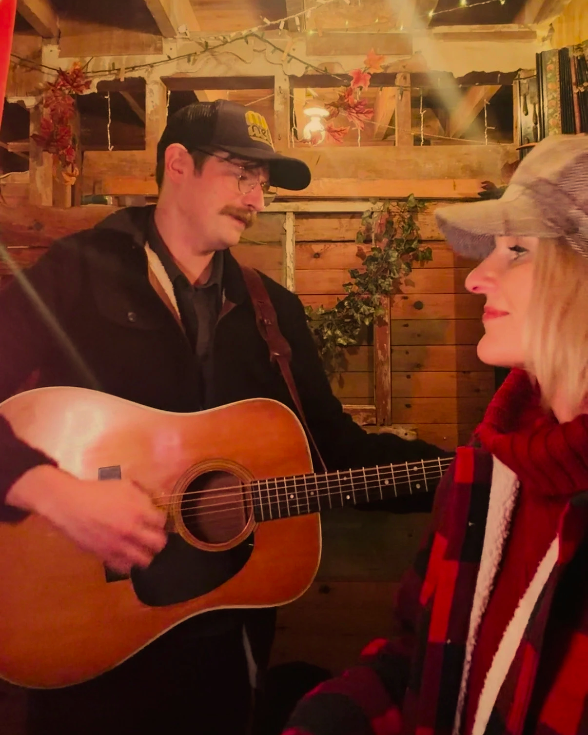 Valentine's Day.  "Country Duets" with David Robinson at Rochester VFW