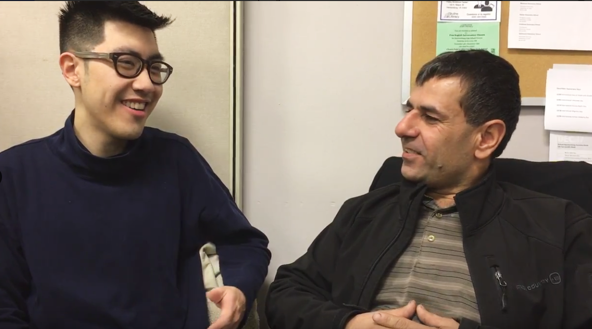 Pictured above: John (left) & Hewa (right)