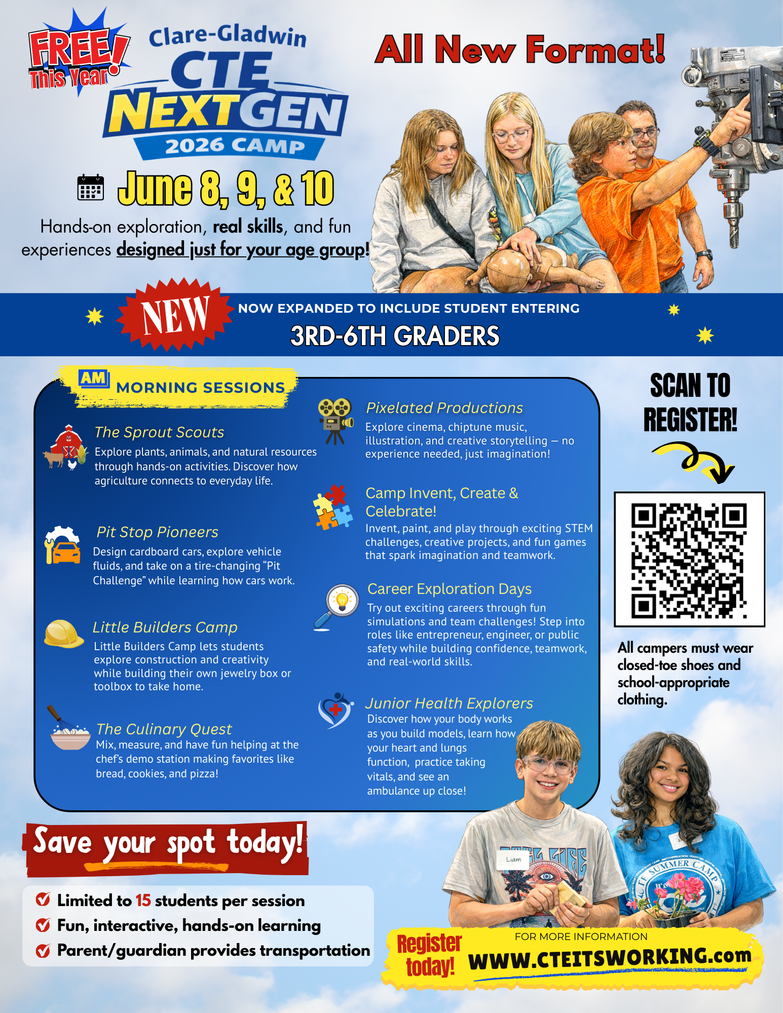 CTE Summer Camp Program Information