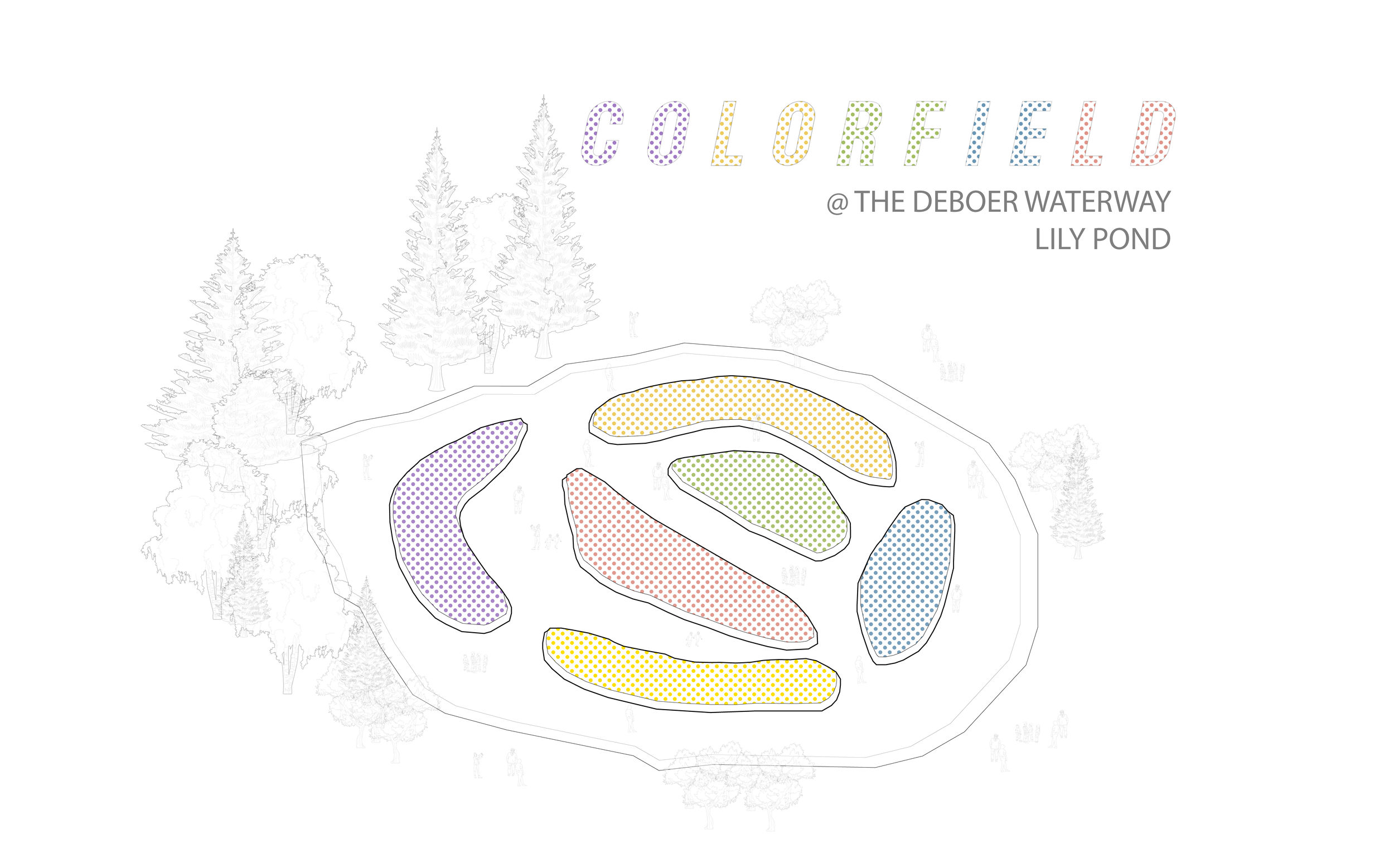 Colorfield Denver @ The DeBoer Waterway Lily Pond