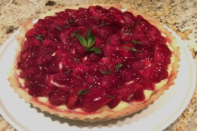 Chocolate Raspberry Pie
