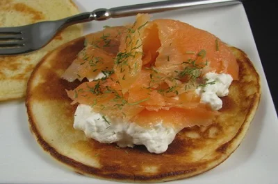 Since Blini are fairly small, we have to use a certain kind of pan.