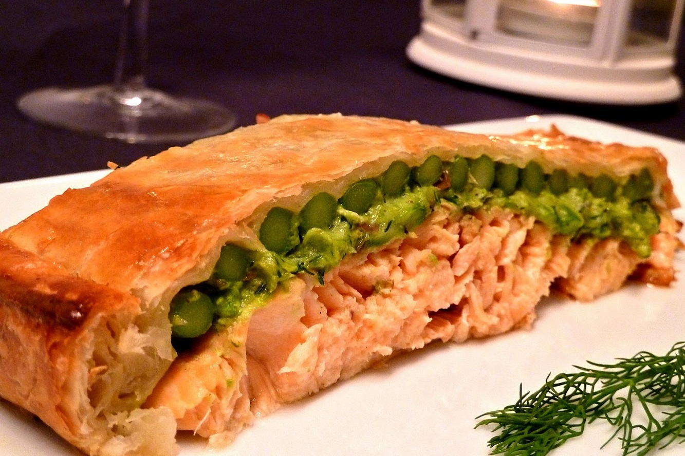 Salmon in Crust