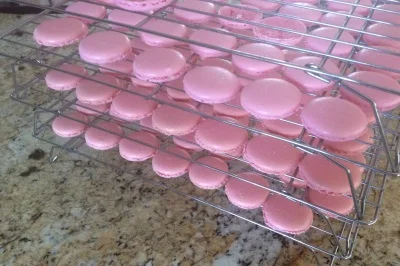 Using food coloring, you can prepare pink, yellow, purple ones