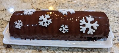 Chocolate Christmas Log NEW