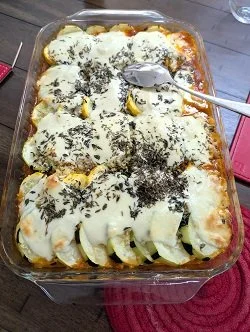 Don’t forget to bring your own casserole dish.