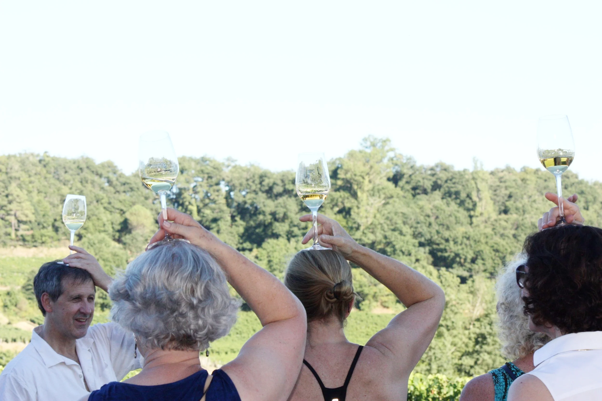 At the vineyards of Château de Pougnan