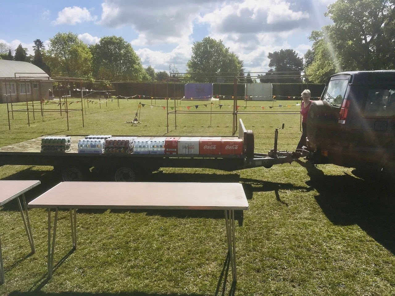May Fayre Set-up-Saturday