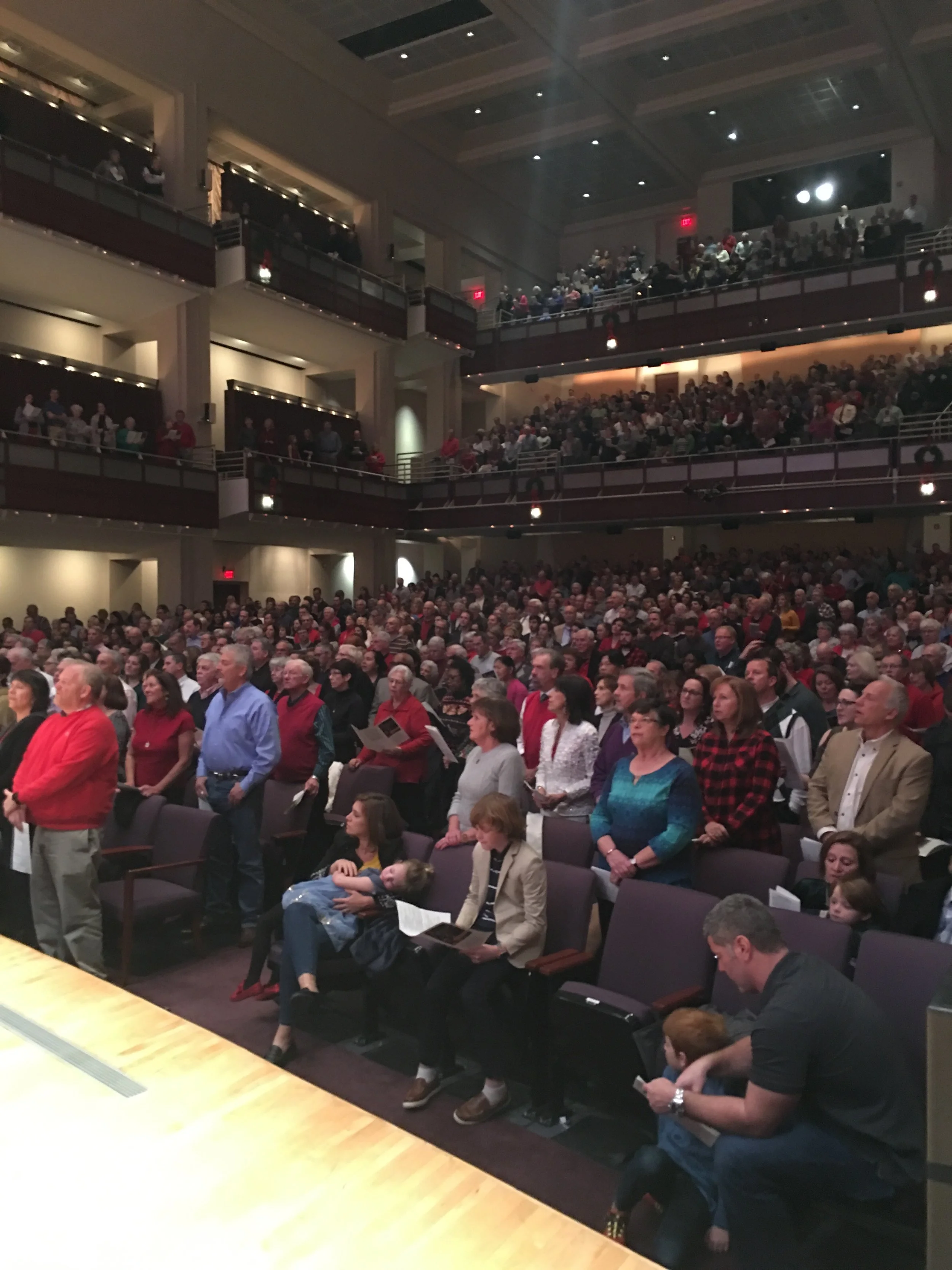 CHRISTMAS PRESENCE, Sunday, December 9 at 7pm, Meymandi Auditorium., 240 voices plus orchestra. Guests: Triangle Brass