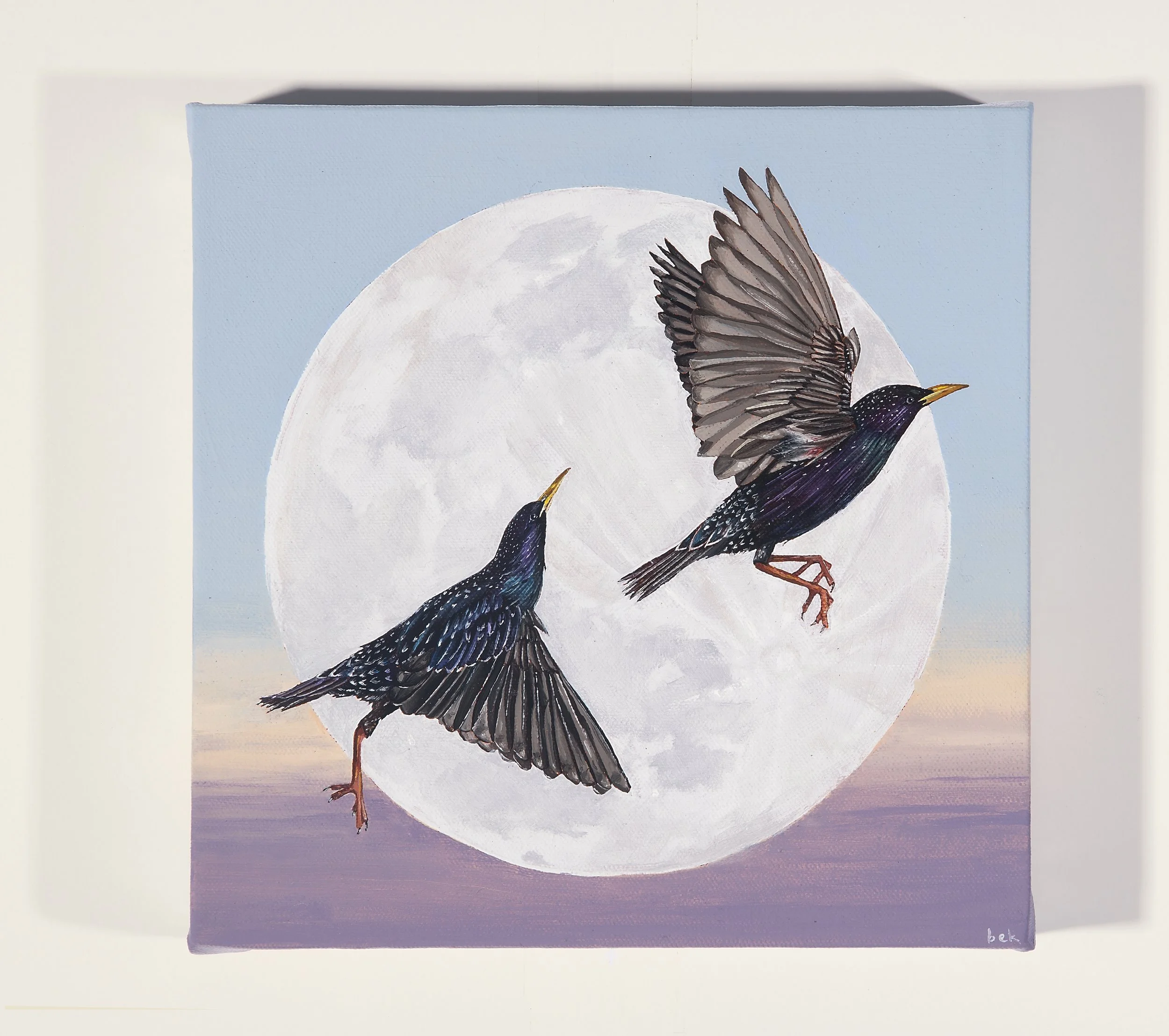   At Once   Oil on canvas  10 x 10 in.    Click to Inquire   