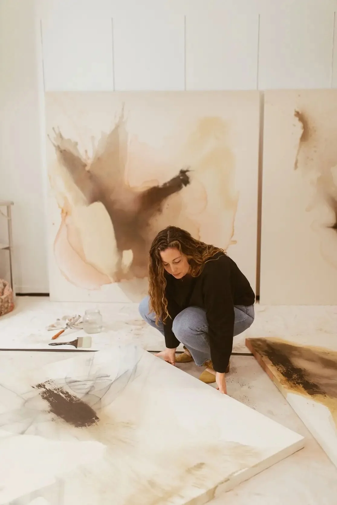   Portrait of the artist  