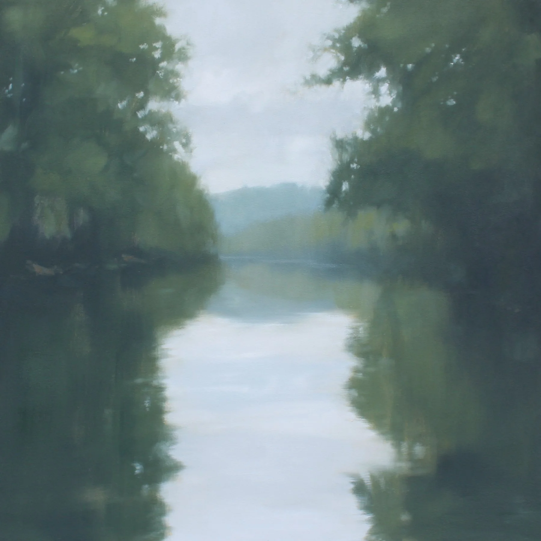   Narrow Passage , oil on canvas over panel, 24 x 24 in. 