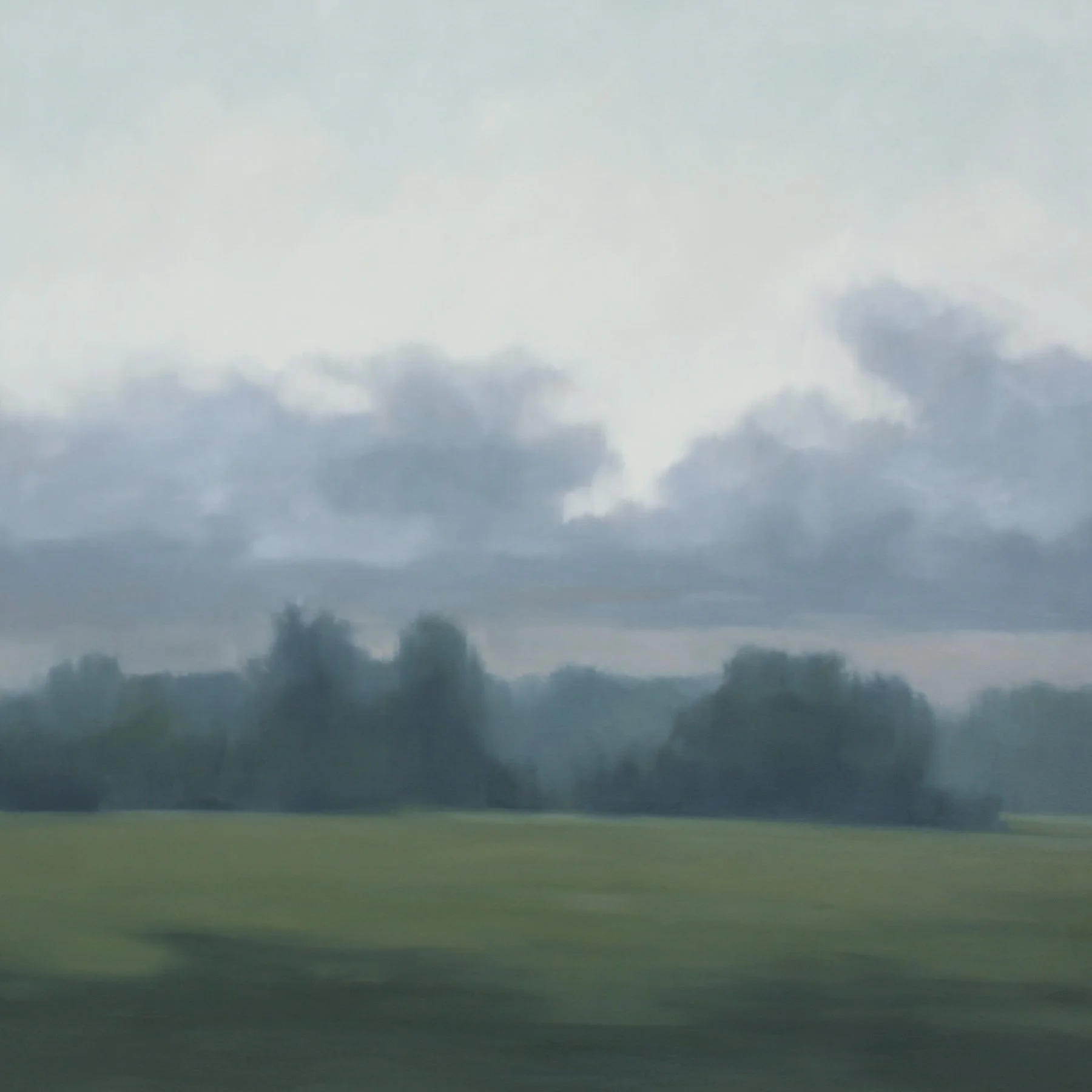   Cloudbreak , oil on canvas over panel, 48 x 48 in. 