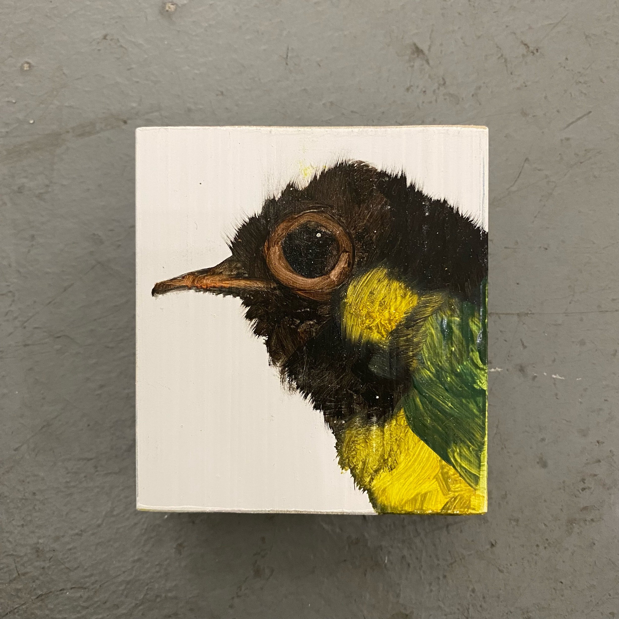 726 Oil on panel 2.75 x 2.5 in. $45 Click to Purchase