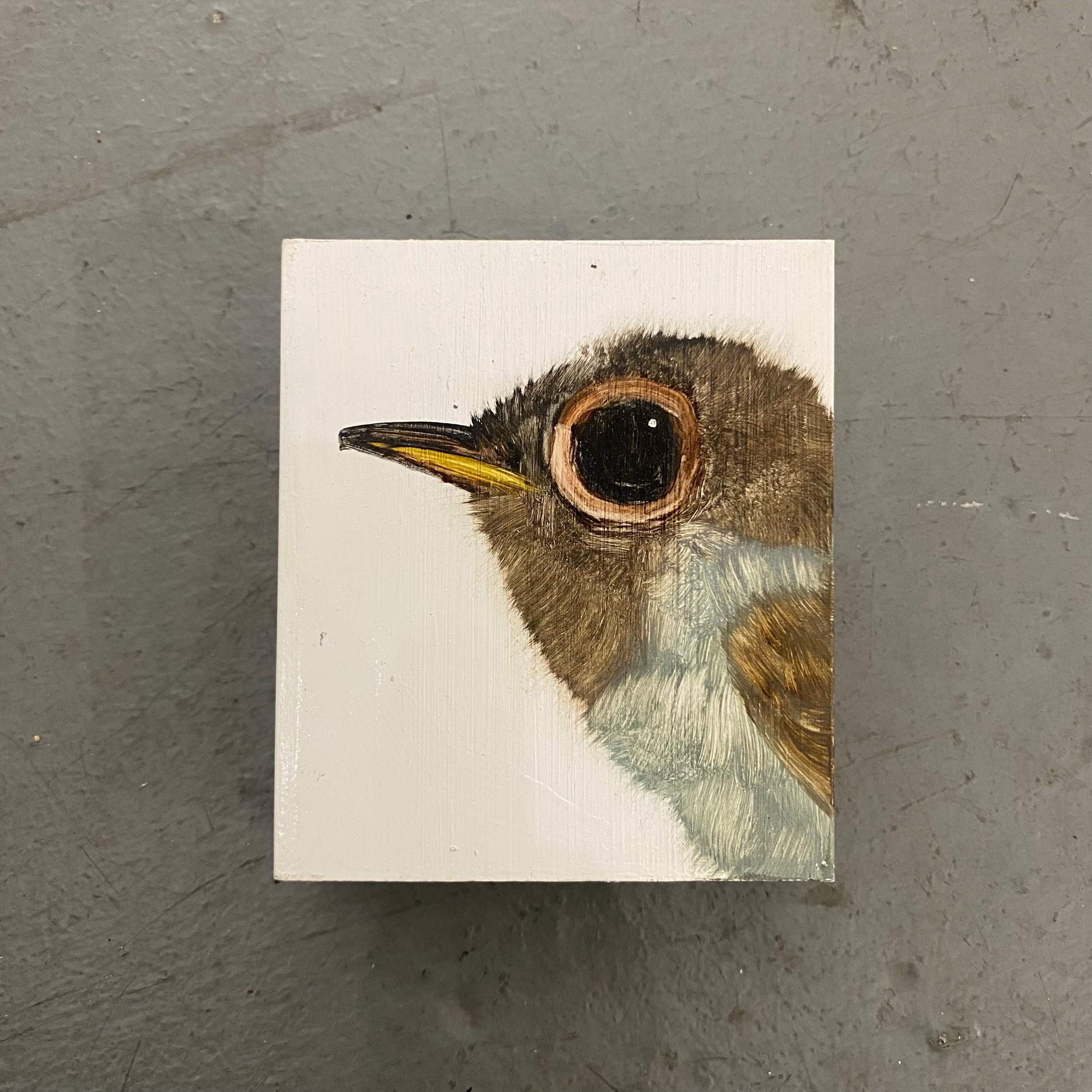 739 Oil on panel 2.75 x 2.5 in. $45 Click to Purchase