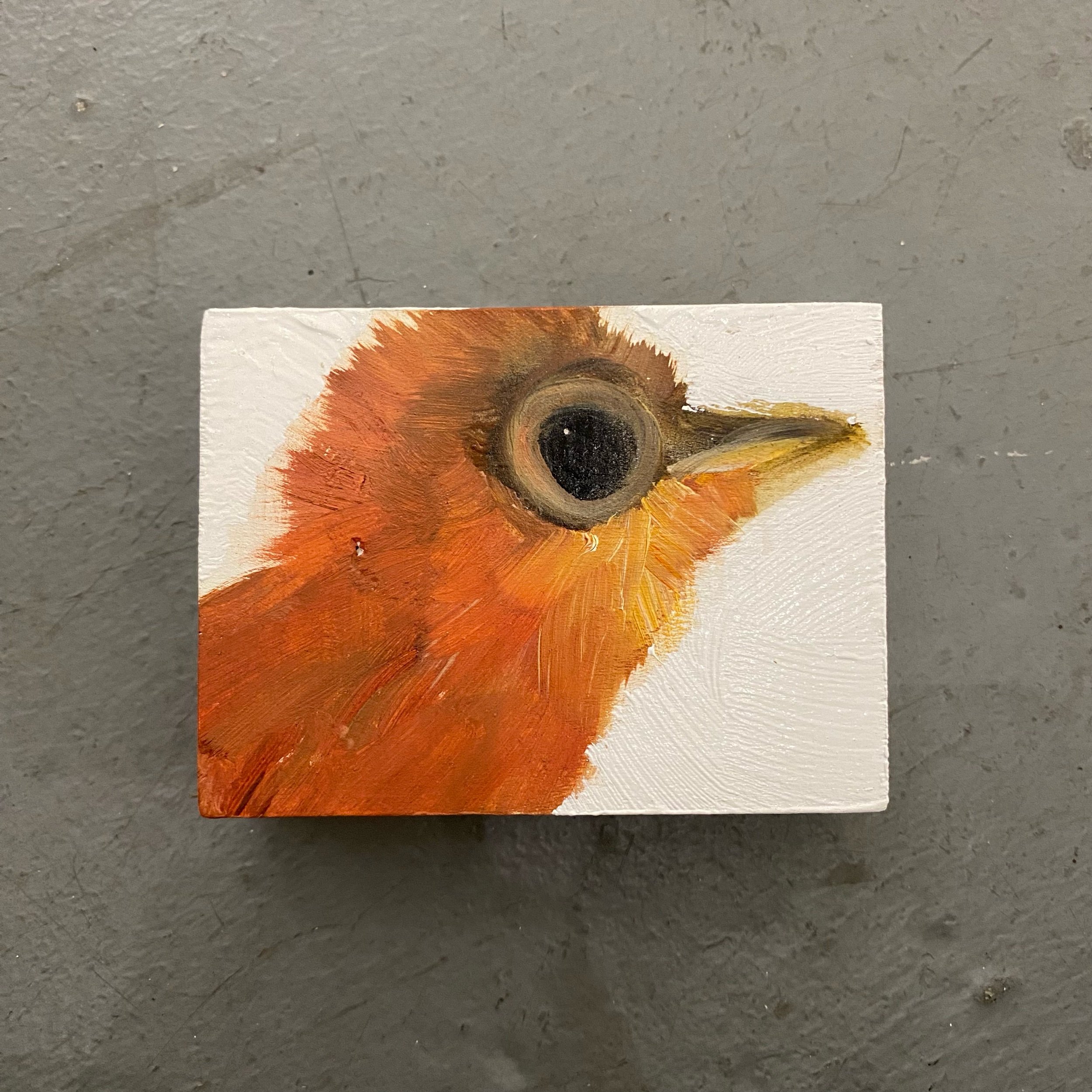 744 Oil on panel 2.25 x 3 in. $45 Click to Purchase